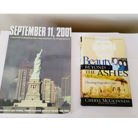 2 Lot 911 Book Lot Beauty Beyond The Ashes Books Bundle - Picture 1 of 9